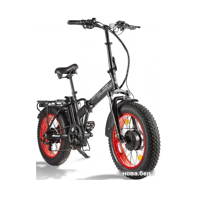 Электровелосипед Volteco Bad Dual 2020 (черный/красный) заказать