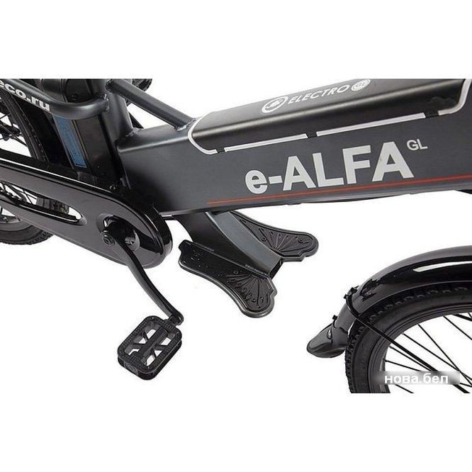 Электровелосипед Eltreco Green City E-Alfa GL 2021 (черный) заказать