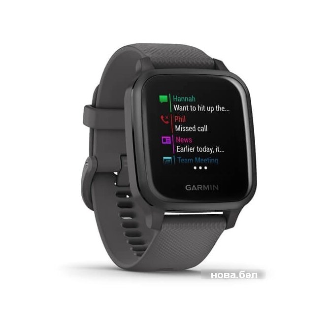 Умные часы Garmin Venu Sq (серый) заказать