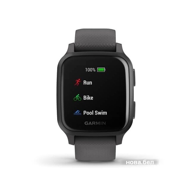 Умные часы Garmin Venu Sq (серый) заказать