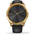 Гибридные умные часы Garmin Vivomove Luxe (золотистый/черный)