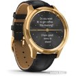 Гибридные умные часы Garmin Vivomove Luxe (золотистый/черный)