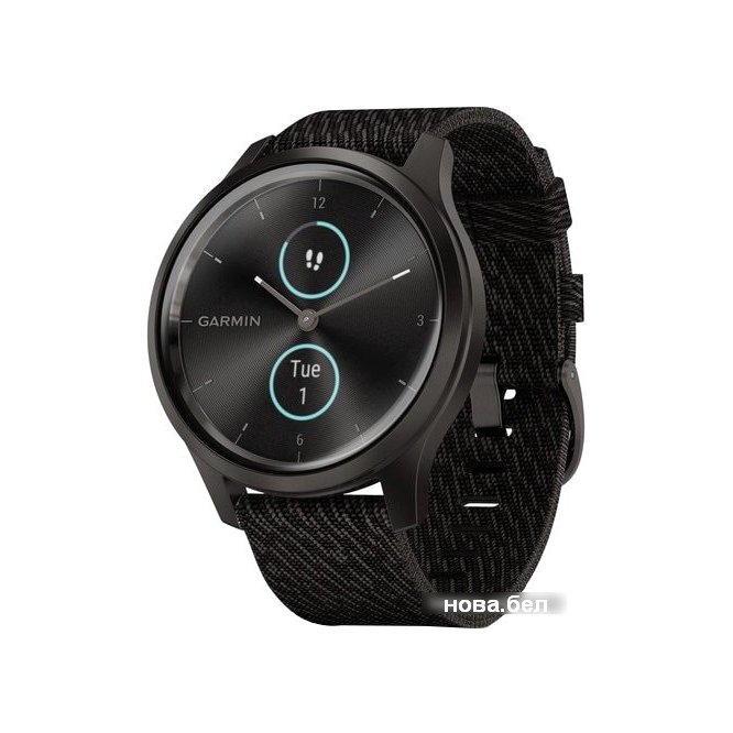 Гибридные умные часы Garmin Vivomove Style (черный) заказать
