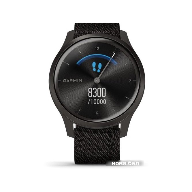 Гибридные умные часы Garmin Vivomove Style (черный) заказать