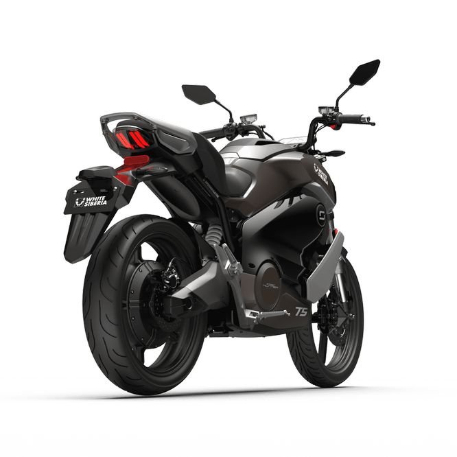 Электромотоцикл WHITE SIBERIA SUPER SOCO TS STREET HUNTER 2023 (Черный) заказать