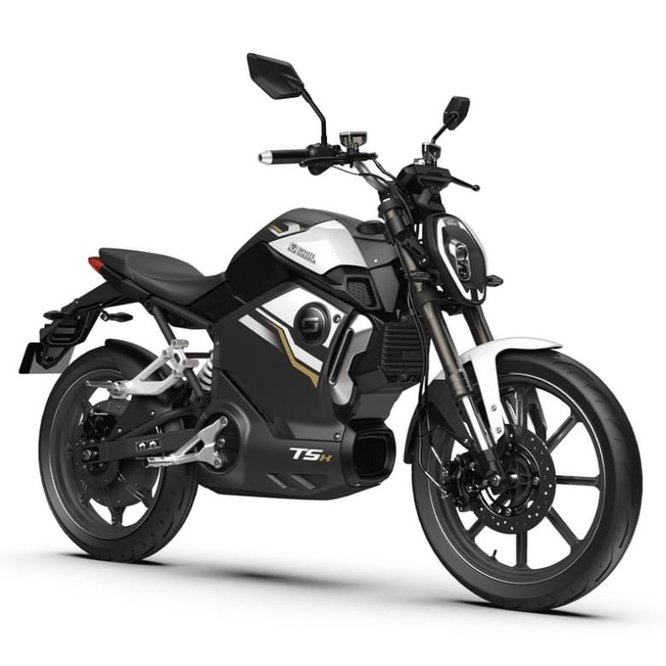 Электромотоцикл White Siberia Super Soco TSX (черный) заказать