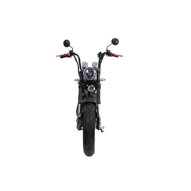 Электроскутер Citycoco Chopper IKINGI (карбон) заказать