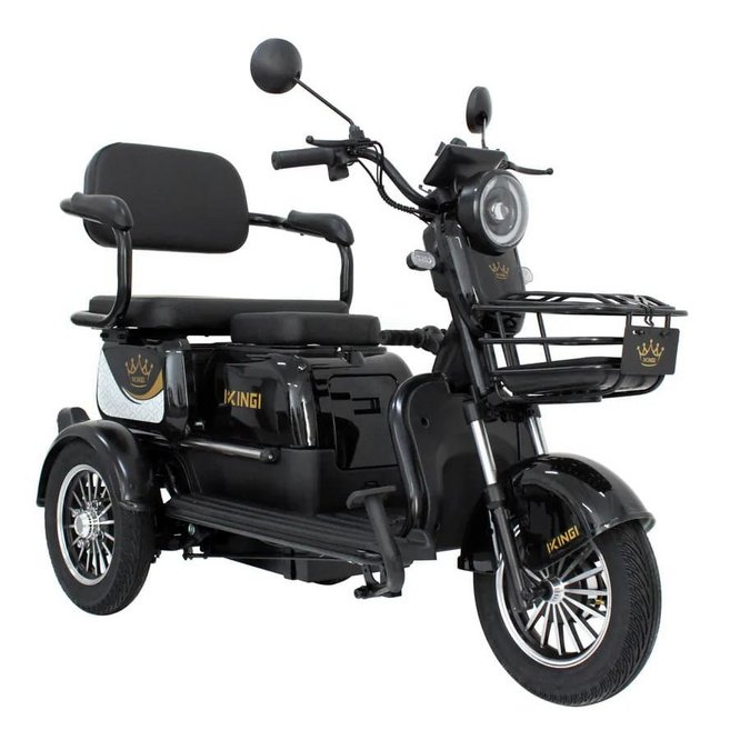 Электрический трицикл IKINGI SibTrike T3 (черный) заказать