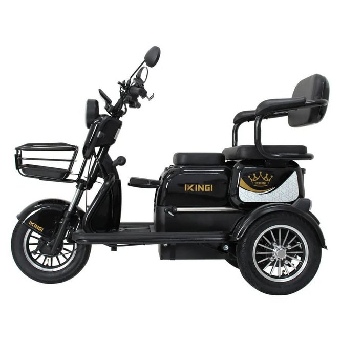 Электрический трицикл IKINGI SibTrike T3 (черный) заказать