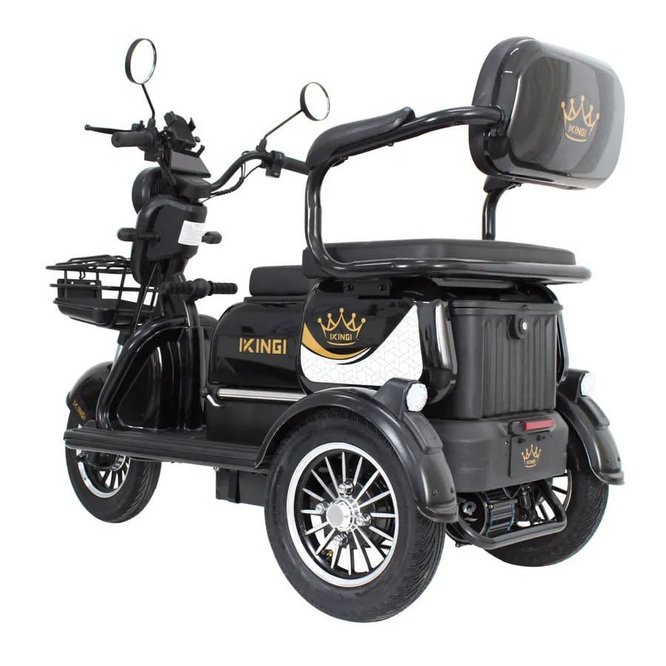 Электрический трицикл IKINGI SibTrike T3 (черный) заказать