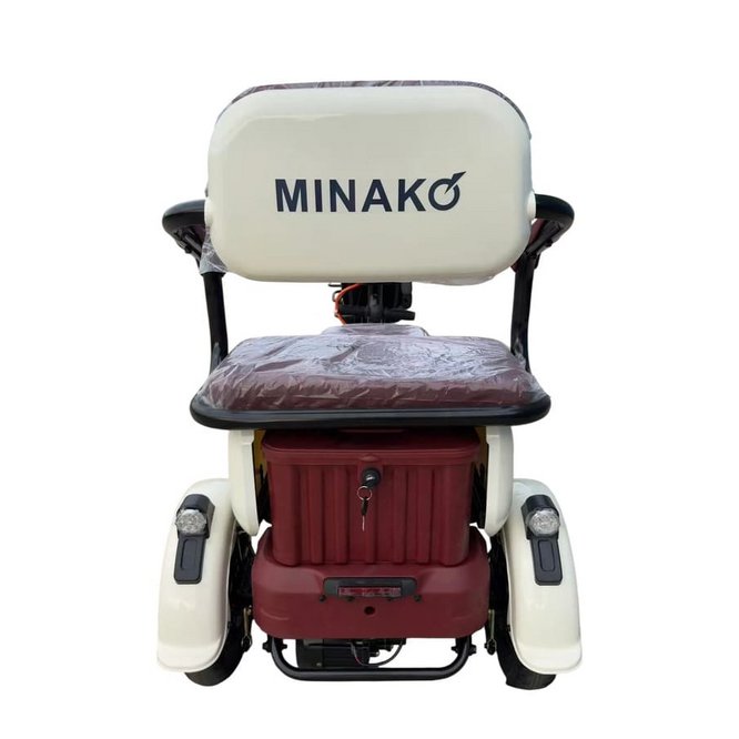 Электрический трицикл Minako Gamma (бежевый) заказать