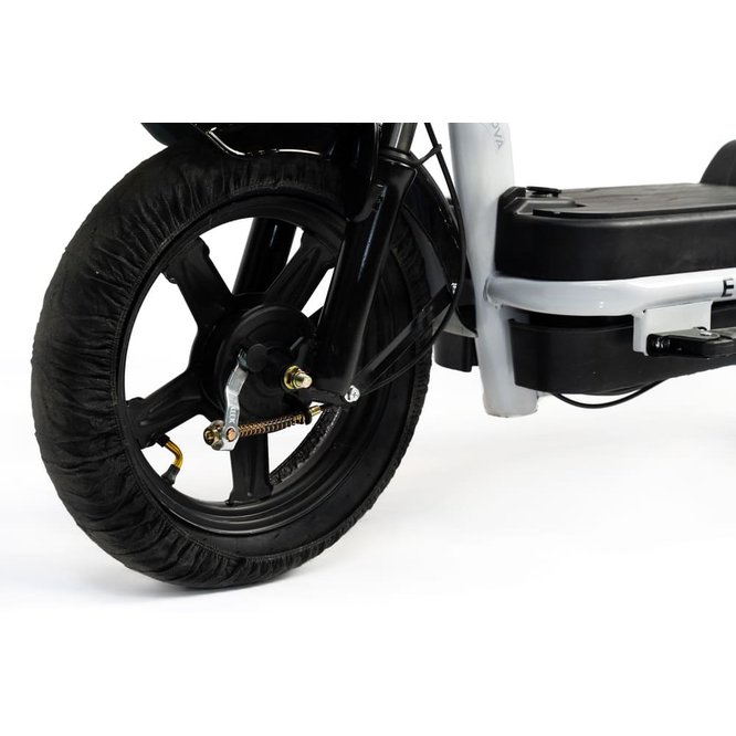 Электроскутер NOVA EC02 графит (с задним кофром) заказать