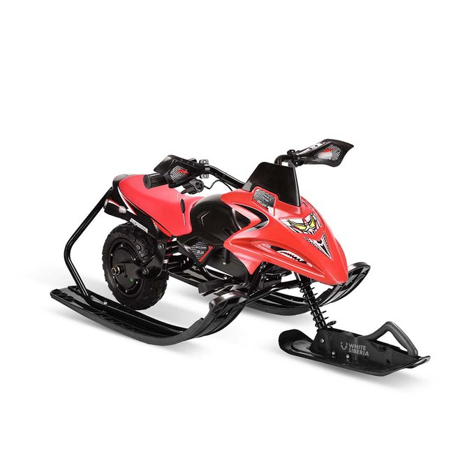 Электроснегокат детский WHITE SIBERIA BELЁК 800W (красный) заказать