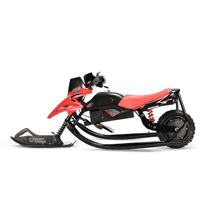 Электроснегокат детский WHITE SIBERIA BELЁК 800W (красный) заказать