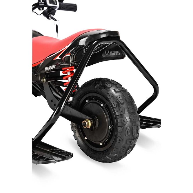 Электроснегокат детский WHITE SIBERIA BELЁК 800W (красный) заказать