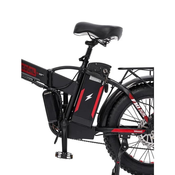 Электровелосипед Minako F10 Dual Pro 20 Ah 2025 (красный) заказать