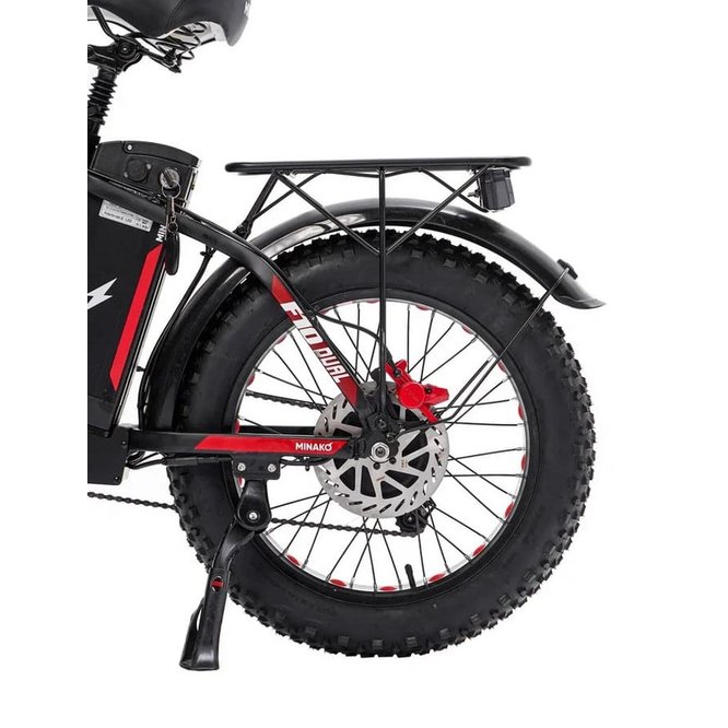 Электровелосипед Minako F10 Dual Pro 20 Ah 2025 (красный) заказать