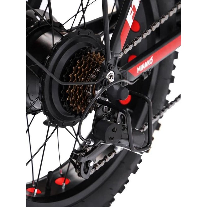 Электровелосипед Minako F10 Dual Pro 20 Ah 2025 (красный) заказать