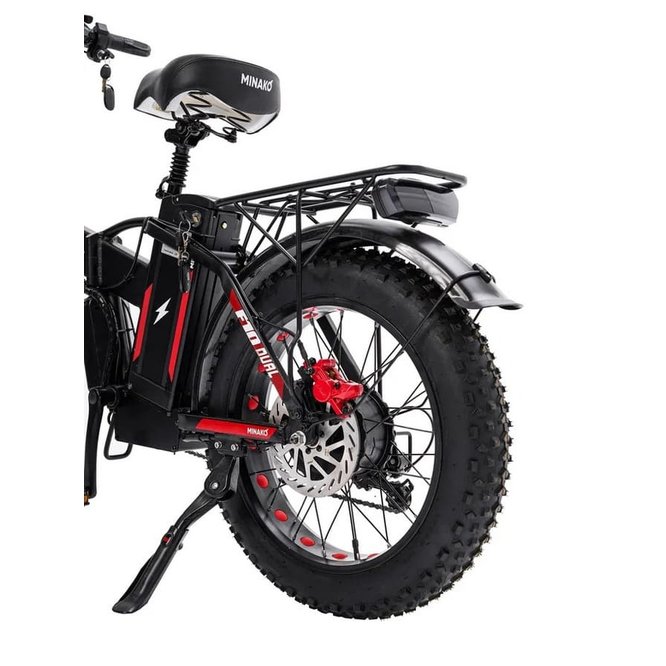 Электровелосипед Minako F10 Dual Pro 20 Ah 2025 (красный) заказать