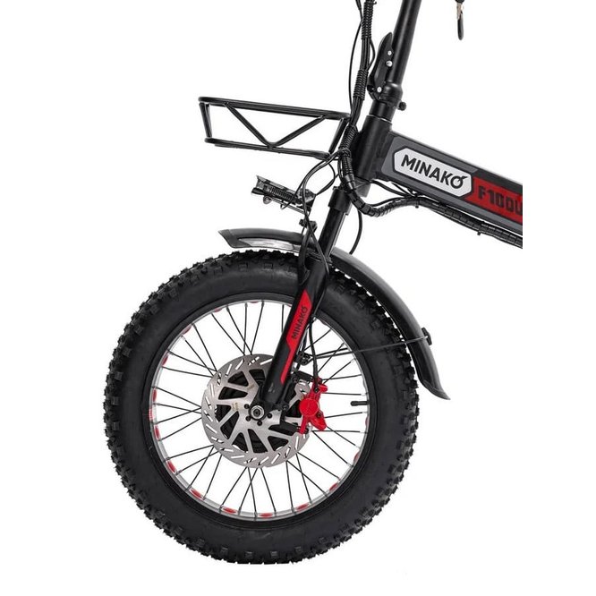 Электровелосипед Minako F10 Dual Pro 20 Ah 2025 (красный) заказать