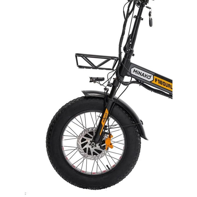 Электровелосипед Minako F10 Dual Pro 20 Ah 2025 (жёлтый) заказать