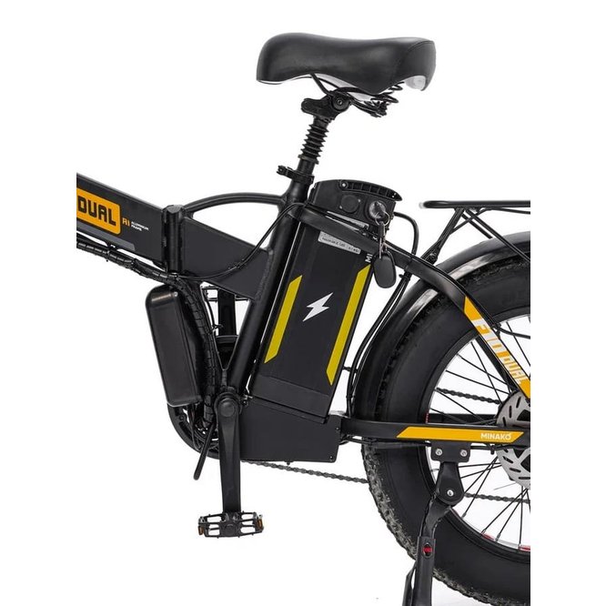 Электровелосипед Minako F10 Dual Pro 20 Ah 2025 (жёлтый) заказать