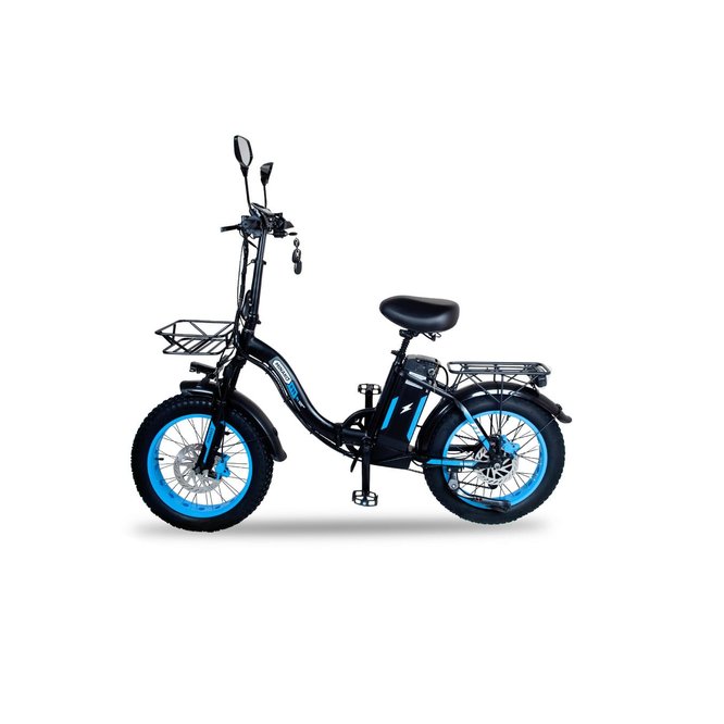 Электровелосипед Minako F11 Pro (синий) заказать