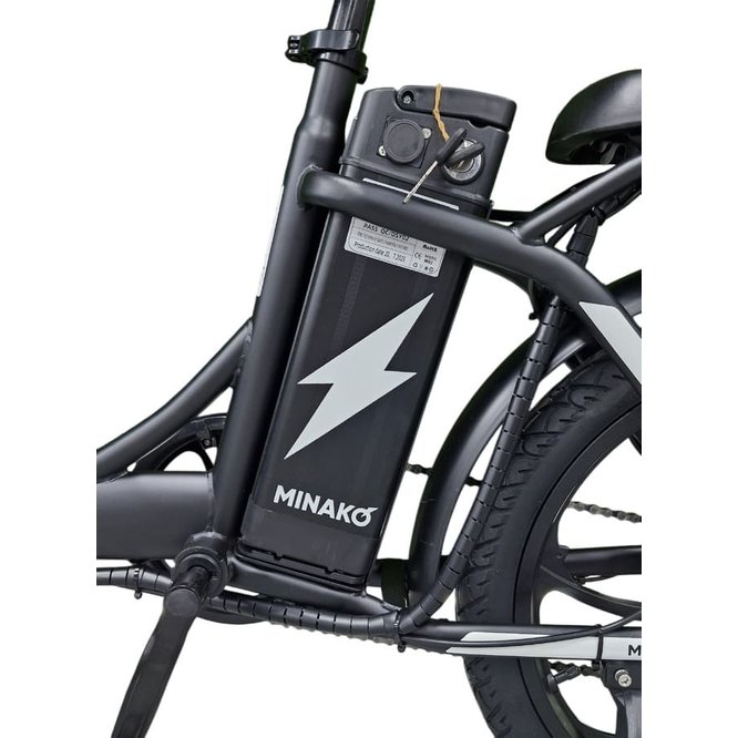 Электровелосипед Minako F7 (чёрный) заказать