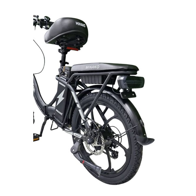 Электровелосипед Minako F7 (чёрный) заказать