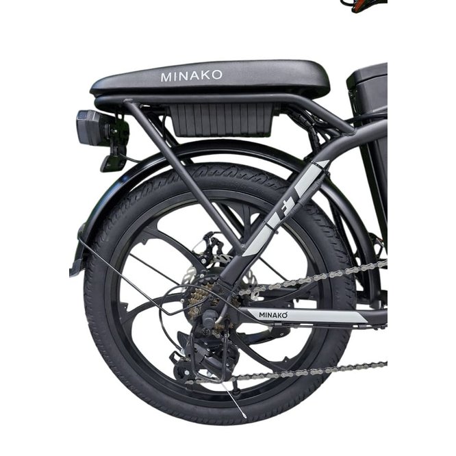 Электровелосипед Minako F7 (чёрный) заказать