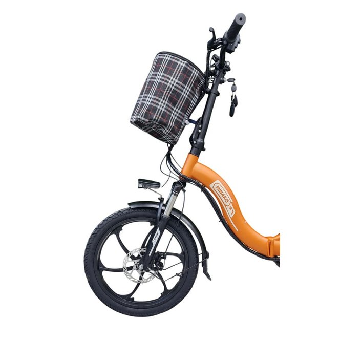 Электровелосипед Minako F7 (оранжевый) заказать