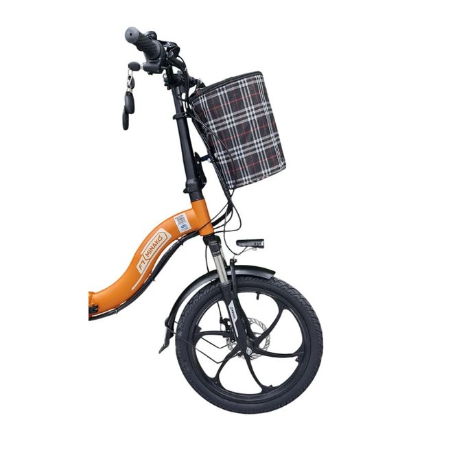 Электровелосипед Minako F7 (оранжевый) заказать