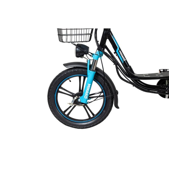 Электровелосипед Minako V8 PRO синий заказать