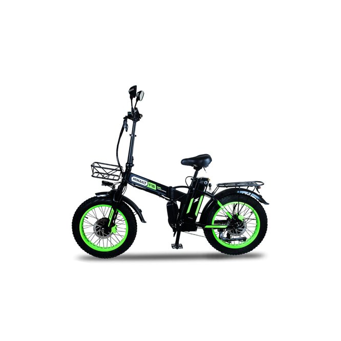 Электровелосипед Minako F10 Dual Pro 15 Ah (зелёный) заказать