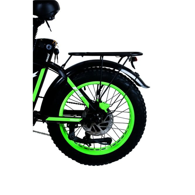 Электровелосипед Minako F10 Dual Pro 15 Ah (зелёный) заказать