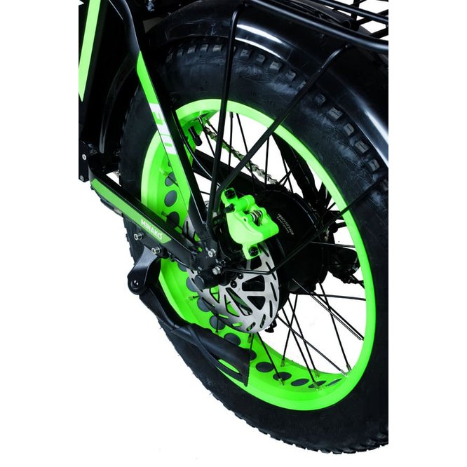 Электровелосипед Minako F10 Dual Pro 15 Ah (зелёный) заказать