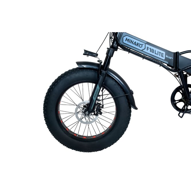 Электровелосипед Minako F10 Lite Pro 20 Ah (серый) заказать