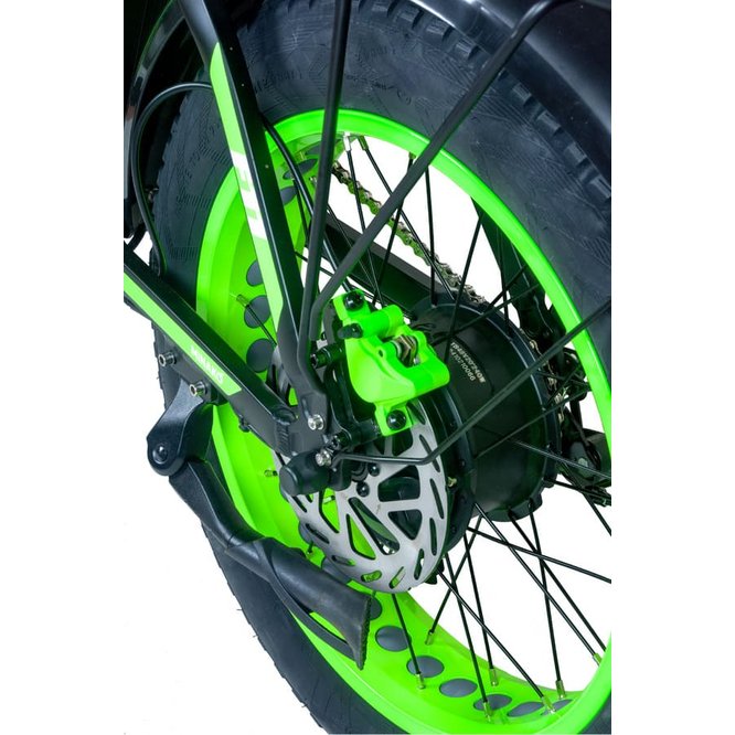 Электровелосипед Minako F11 Dual Pro (зелёный) заказать