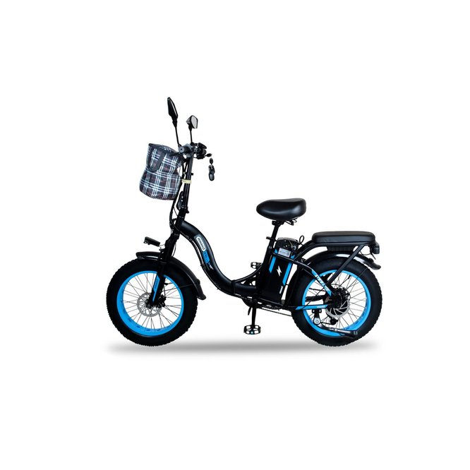 Электровелосипед Minako F11 Lite Pro 20 Ah (синий) заказать