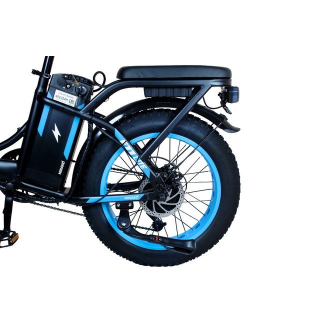 Электровелосипед Minako F11 Lite Pro 20 Ah (синий) заказать