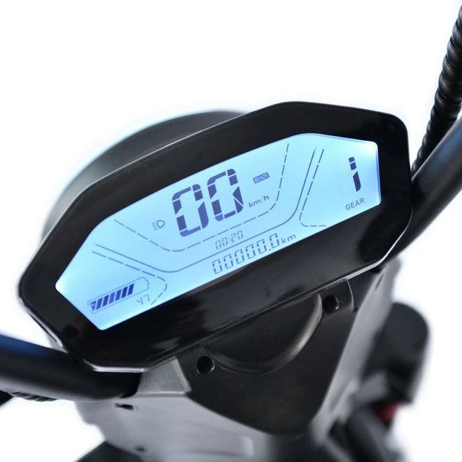 Электроскутер White Siberia Trike Mini 1500W (черный) заказать